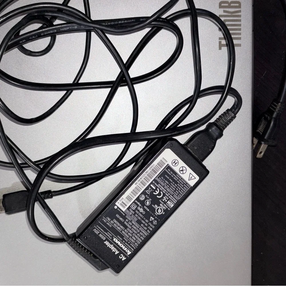 Silver ThinkPad Laptop